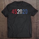 Tadostore Womens 45 2020 Trump 2 Terms 452020 Tee Re-Election Tee Shirt