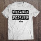 Tadostore Marvel Black Panther Wakanda Forever Pattern Tee Shirt