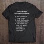 Tadostore Womens Virtual School Parents Union Rules Funny Tee Shirt