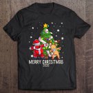 Tadostore Quarantine Christmas 2020 Shirt Santa Mask Reindeer Mask Tee Shirt