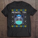 Tadostore Meowzel Tov Ugly Hanukkah Sweater Cat Mask Chanukah Jewish Tee Shirt