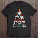 Tadostore Funny Christmas Teacher Life 2020 Sloth Wearing Mask Tee Shirt