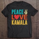 Tadostore Peace Love Kamala Tee Shirt