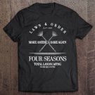 Tadostore Four Season Total Landscaping Lawn And Order Tee Shirt