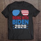 Tadostore Riding With Biden Joe Biden 2020 For President Vote Tee Shirt