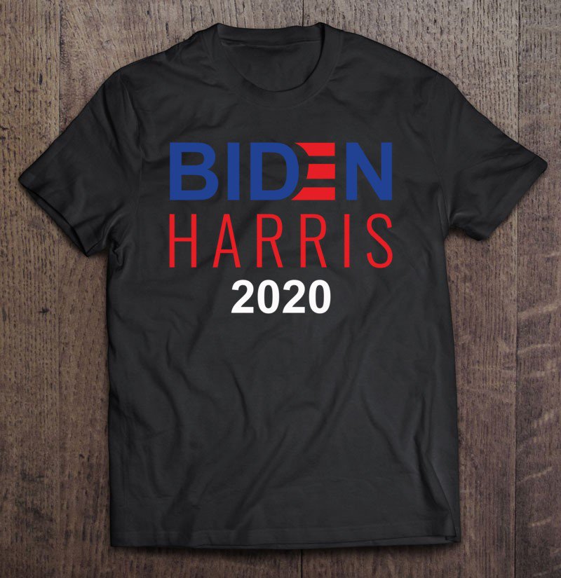 Tadostore Biden Harris 2020 Elect The Biden Harris Team Tee Shirt