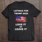Tadostore Latinas For Trump 2020 Tshirt President Hispanic Shirt Gift Tee Shirt