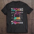 Tadostore Teaching From A Distance Proud Virtual Teacher Quote Zip Tee Shirt