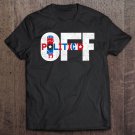 Tadostore Politicâ€™D Off Anti-Politics Republican Democrat Usa Vote Red Tee Shirt