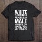 Tadostore Funny White Straight Republican Male Republican Pro Trump Tee Shirt