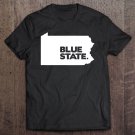 Tadostore Flip Pennsylvania Democrat Blue State 2020 Election Tee Shirt