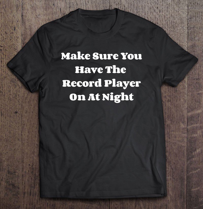 Tadostore Joe Biden Debate - Record Player - Democratic Debate Tee Shirt