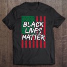 Tadostore Black Lives Matter African American Flag Blm Protest Tee Shirt