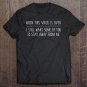 Tadostore Womens When This Virus Is Over Social Distancing Sarcastic Funny V-Neck Tee Shirt