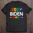 Tadostore Biden Harris Joe Biden Kamala Harris American Elections Lgbt Tee Shirt