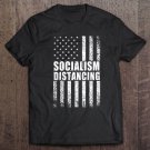 Tadostore Womens Funny Socialism Distancing Anti Socialism Gift Tee Shirt