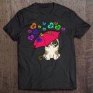 Tadostore Grumpy Valentine's Day Cat No Candy Tee Shirt