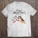 Tadostore Shetland Sheepdog Valentines Day Sheltie Tee Shirt