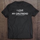 Tadostore I Love It When My Girlfriend Let's Me Play Video Games Tee Shirt