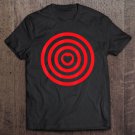 Tadostore Bullseye Target Circles Halloween Love Heart Valentine's Day Tee Shirt