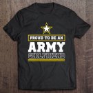 Tadostore Womens Proud Army Girlfriend Proud To Be An Army Girlfriend V-Neck Tee Shirt