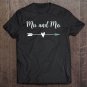 Tadostore Lesbian Mrs. And Mrs. Heart Arrow Celebrate Diversity Tee Tee Shirt