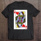 Tadostore Playing Card Queen Of Hearts Valentine's Day Costume Tee Shirt