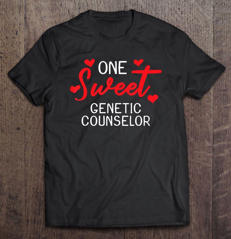 Tadostore Valentines Day Genetic Counselor Sweet Heart Gift Tee Shirt
