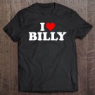 Tadostore I Love Billy - Heart Tee Shirt