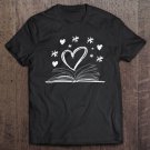 Tadostore Bookworm Librarian Valentines Day Gift Book Reading Tee Shirt