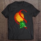 Tadostore Half Left Heart Swinger Upside Down Pineapple For Couple Tee Shirt