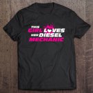 Tadostore Diesel Mechanic For Girlfriend Wife Tee Shirt