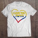 Tadostore I Love You Papito Colombia San Valentin Happy Valentine's Tee Shirt