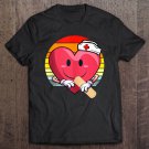 Tadostore Valentine's Day Cute Hearts Nurse Women Girlfriend Wife Tee Shirt