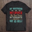Tadostore My Boyfriend Is My Rock My Best Friend My Soulmate Tee Shirt