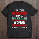 Tadostore Mens Husband Of Bulgarian Woman Nothing Scares Valentine Tshirt Tee Shirt