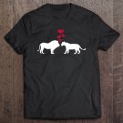 Tadostore Lions In Love Tee Shirt