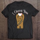 Tadostore Star Wars Valentines I Chews You Chewbacca Graphic Tee Shirt