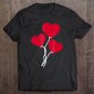 Tadostore Red Heart Balloons Tee Shirt