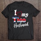 Tadostore Womens I Love My Tico Husband Camiseta De Costa Rica Tee Shirt