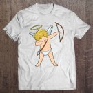 Tadostore Cupid Dabbing Cute Funny Angel Bow & Arrow Valentine Tshirt Tee Shirt