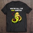Tadostore Avocado Vegan Cute Couple Valentines Day Tee Shirt