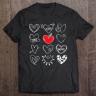 Tadostore Womens Teach Love Inspire Hearts Valentines Day Shirts For Teachers Tee Shirt