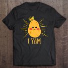 Tadostore Womens I'm Yam She's My Sweet Potato Couples Matching Thanksgiving Tee Shirt