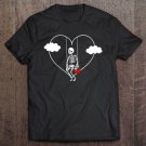 Tadostore Emo Valentine's Day Goth Horror Psychobilly Sad Boi Heart Tee Shirt