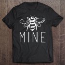 Tadostore Women's Bee Mine Bumblebee Cute Retro Valentine's Day Tee Shirt