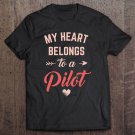 Tadostore Cute Pilot Wife Girlfriend Tee Shirt