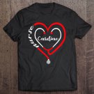 Tadostore Cardiac Nurse Valentines Day Stethoscope Heart Rn Gift Tee Shirt