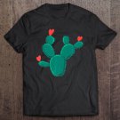 Tadostore Valentine's Day Cactus Heart Tee Shirt