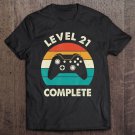 Tadostore Vintage Level 21St Complete 21 Years Wedding Anniversary Tee Shirt